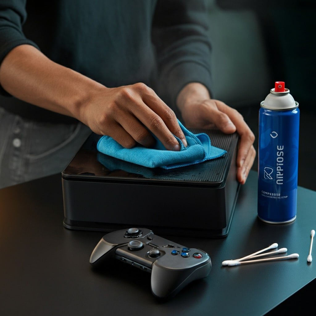 Step-by-Step Gaming Consoles Cleaning Process